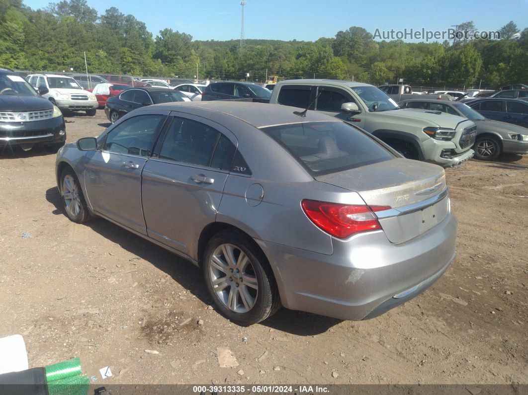 2014 Chrysler 200 Touring Silver vin: 1C3CCBBB8EN120562