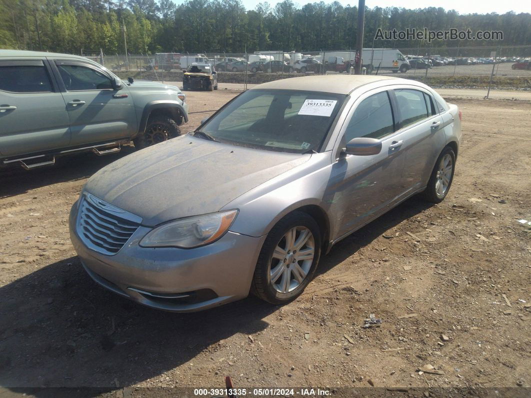 2014 Chrysler 200 Touring Silver vin: 1C3CCBBB8EN120562