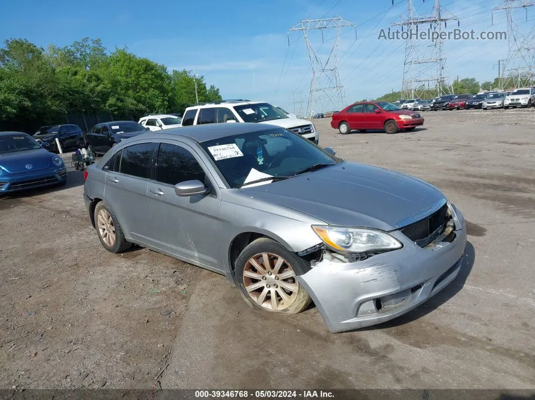 2014 Chrysler 200 Touring Gray vin: 1C3CCBBB8EN153321