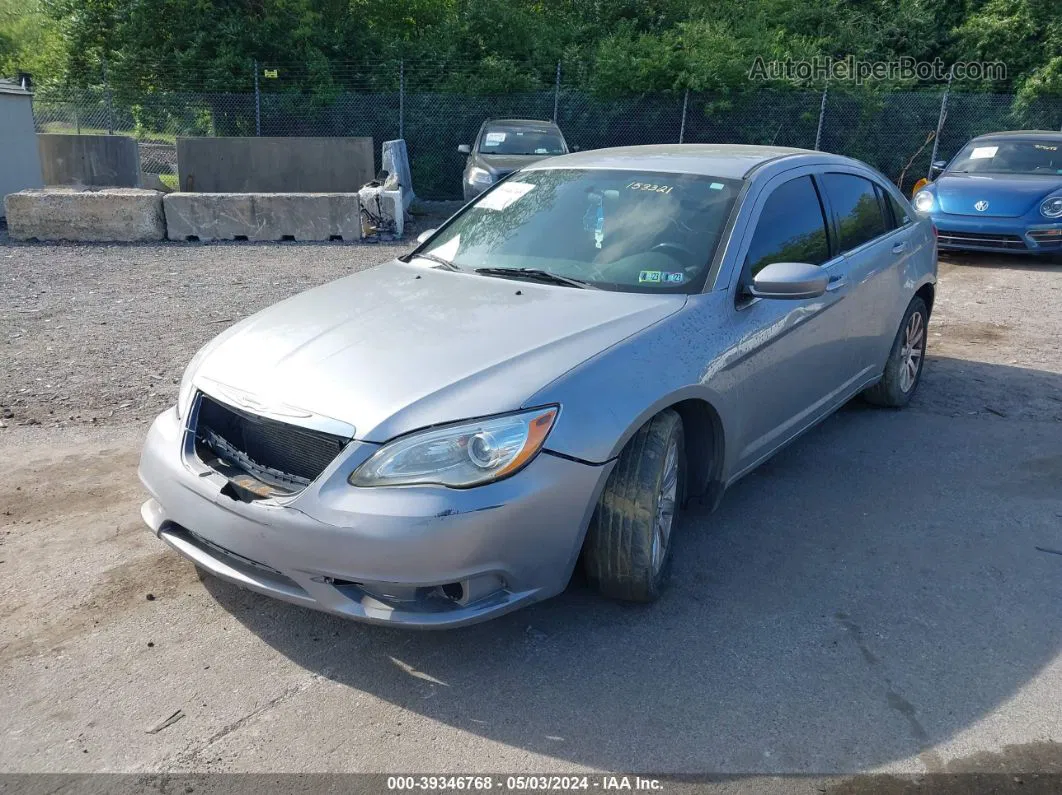 2014 Chrysler 200 Touring Gray vin: 1C3CCBBB8EN153321