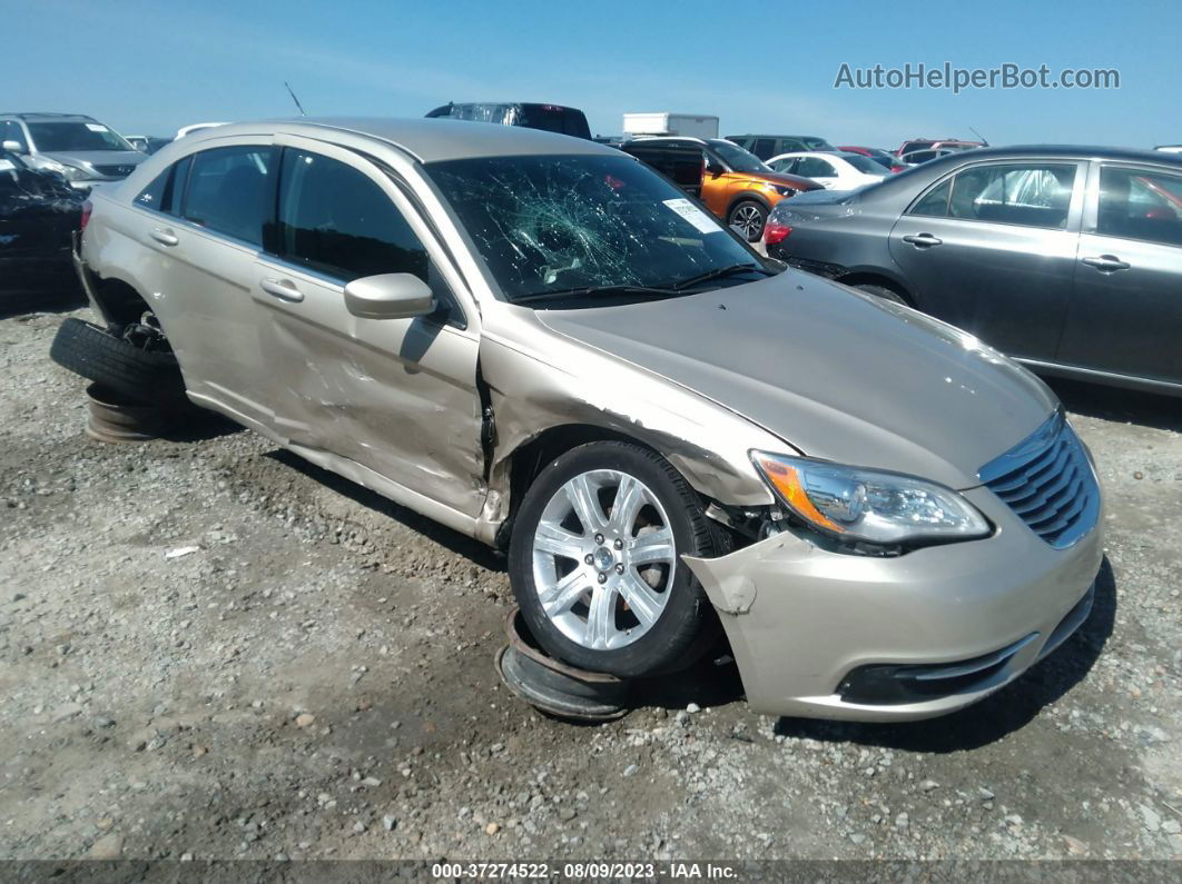 2014 Chrysler 200 Touring Шампань vin: 1C3CCBBB8EN158602