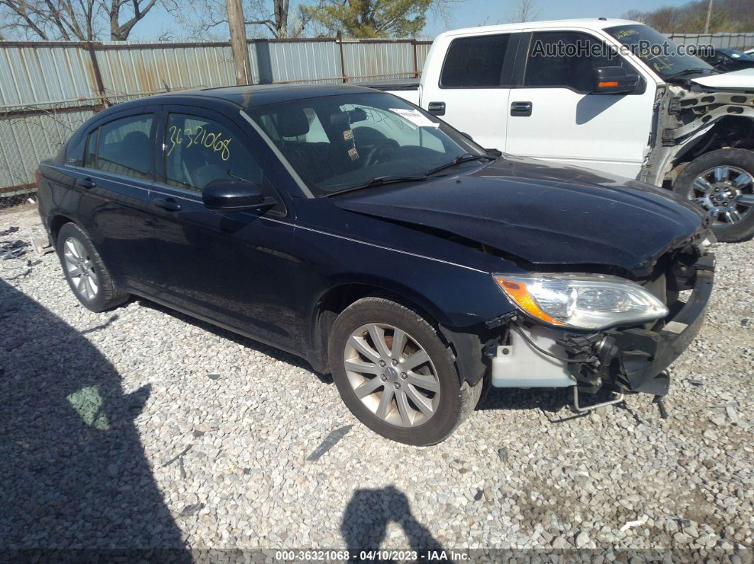 2014 Chrysler 200 Touring Blue vin: 1C3CCBBB9EN164389