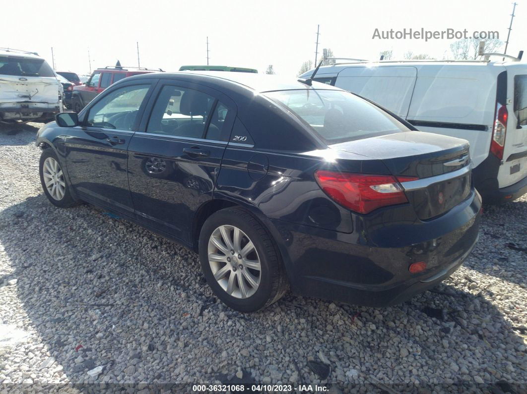 2014 Chrysler 200 Touring Blue vin: 1C3CCBBB9EN164389