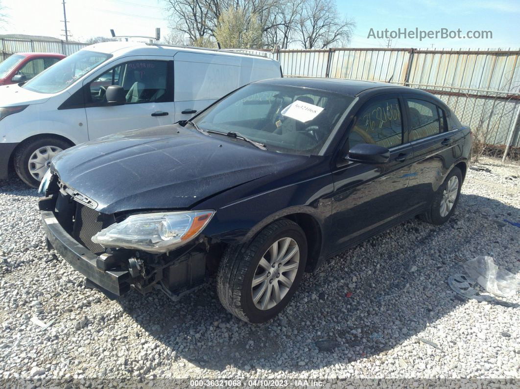 2014 Chrysler 200 Touring Blue vin: 1C3CCBBB9EN164389