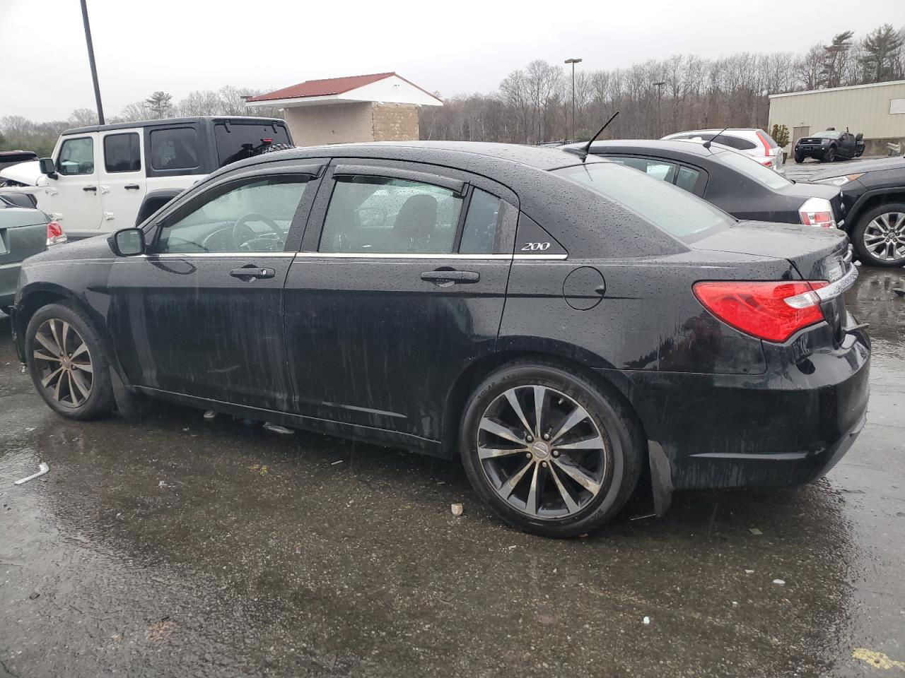 2014 Chrysler 200 Touring Black vin: 1C3CCBBB9EN186134