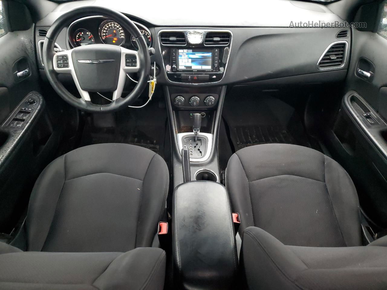 2014 Chrysler 200 Touring Черный vin: 1C3CCBBB9EN186134