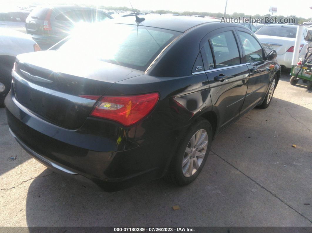 2014 Chrysler 200 Touring Черный vin: 1C3CCBBB9EN194900