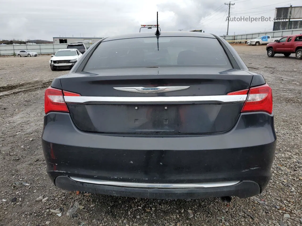 2014 Chrysler 200 Touring Black vin: 1C3CCBBBXEN107506