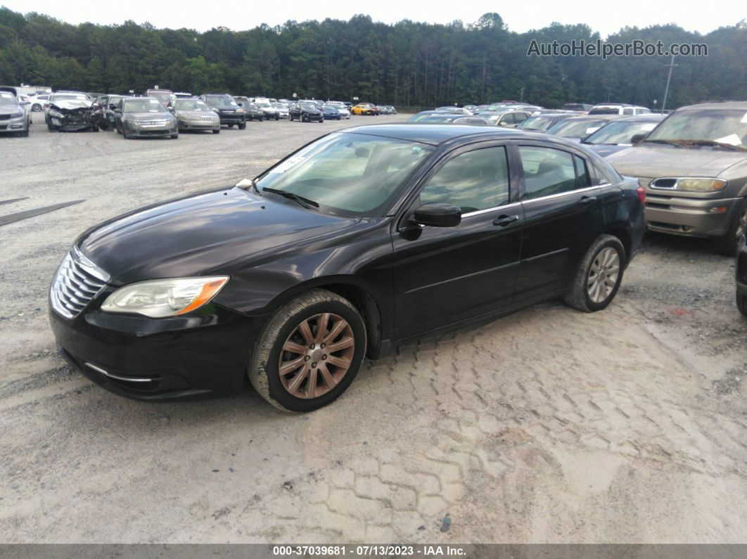 2014 Chrysler 200 Touring Черный vin: 1C3CCBBBXEN194985