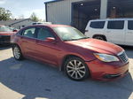 2014 Chrysler 200 Touring Maroon vin: 1C3CCBBBXEN204656