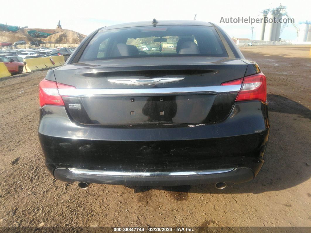 2014 Chrysler 200 Touring Black vin: 1C3CCBBG0EN106344