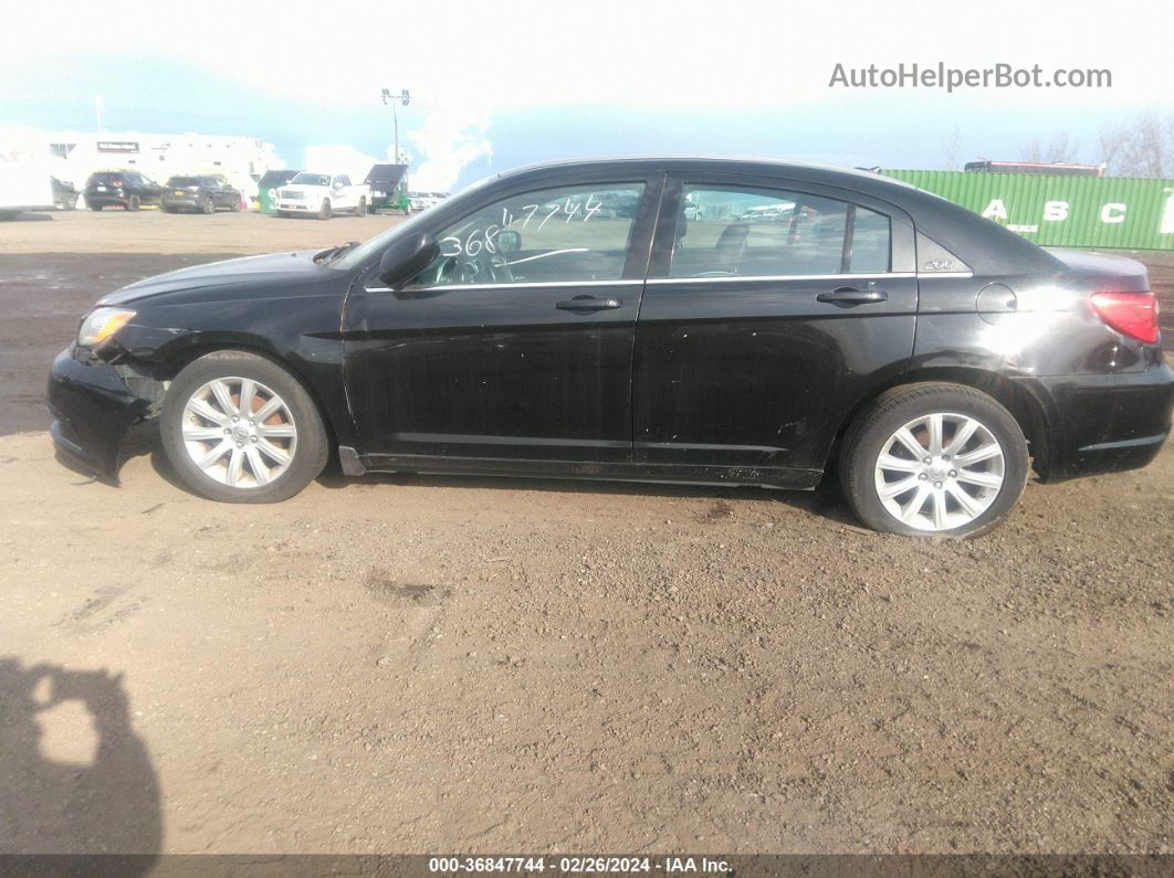 2014 Chrysler 200 Touring Black vin: 1C3CCBBG0EN106344