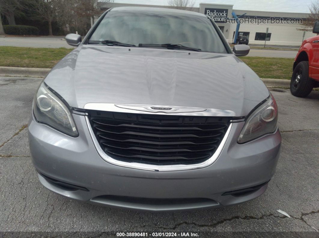 2014 Chrysler 200 Touring Silver vin: 1C3CCBBG0EN118218