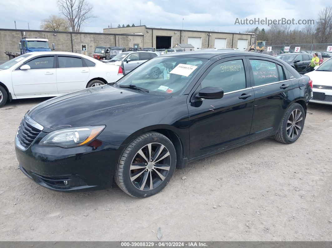 2014 Chrysler 200 Touring Black vin: 1C3CCBBG1EN151311