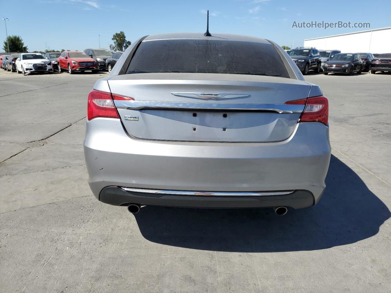 2014 Chrysler 200 Touring Серебряный vin: 1C3CCBBG3EN105768