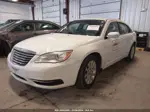 2014 Chrysler 200 Touring White vin: 1C3CCBBG3EN194810