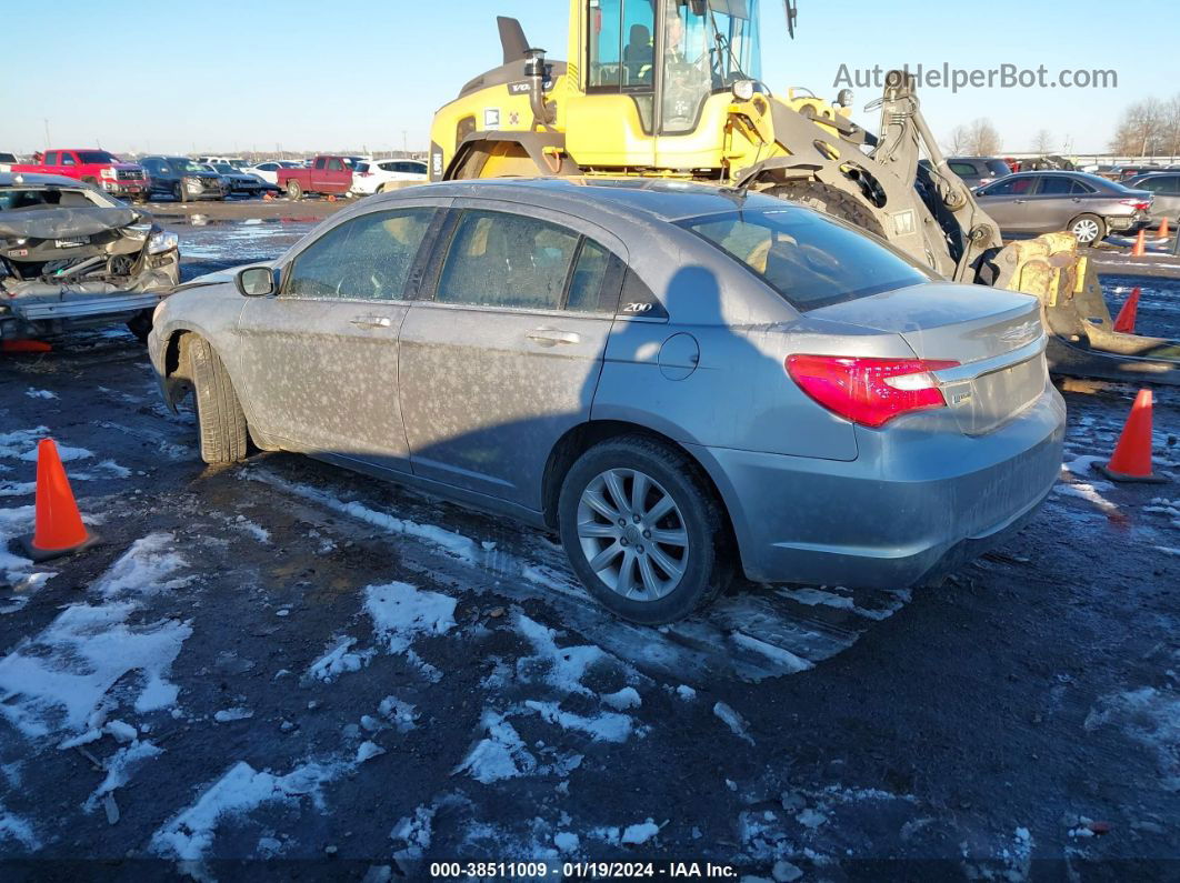 2014 Chrysler 200 Touring Silver vin: 1C3CCBBG4EN105892