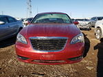 2014 Chrysler 200 Touring Maroon vin: 1C3CCBBG4EN116987