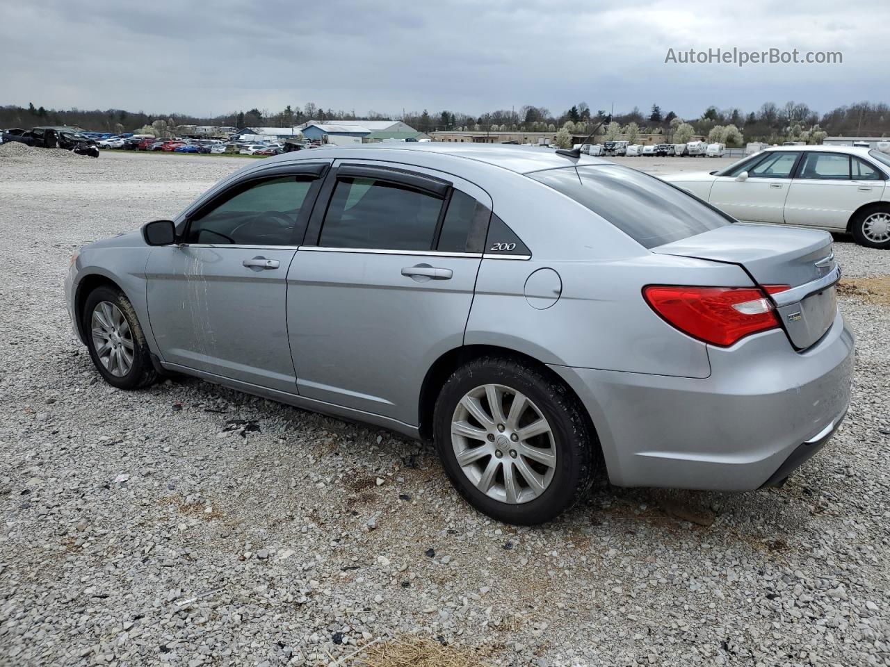 2014 Chrysler 200 Touring Gray vin: 1C3CCBBG5EN105898
