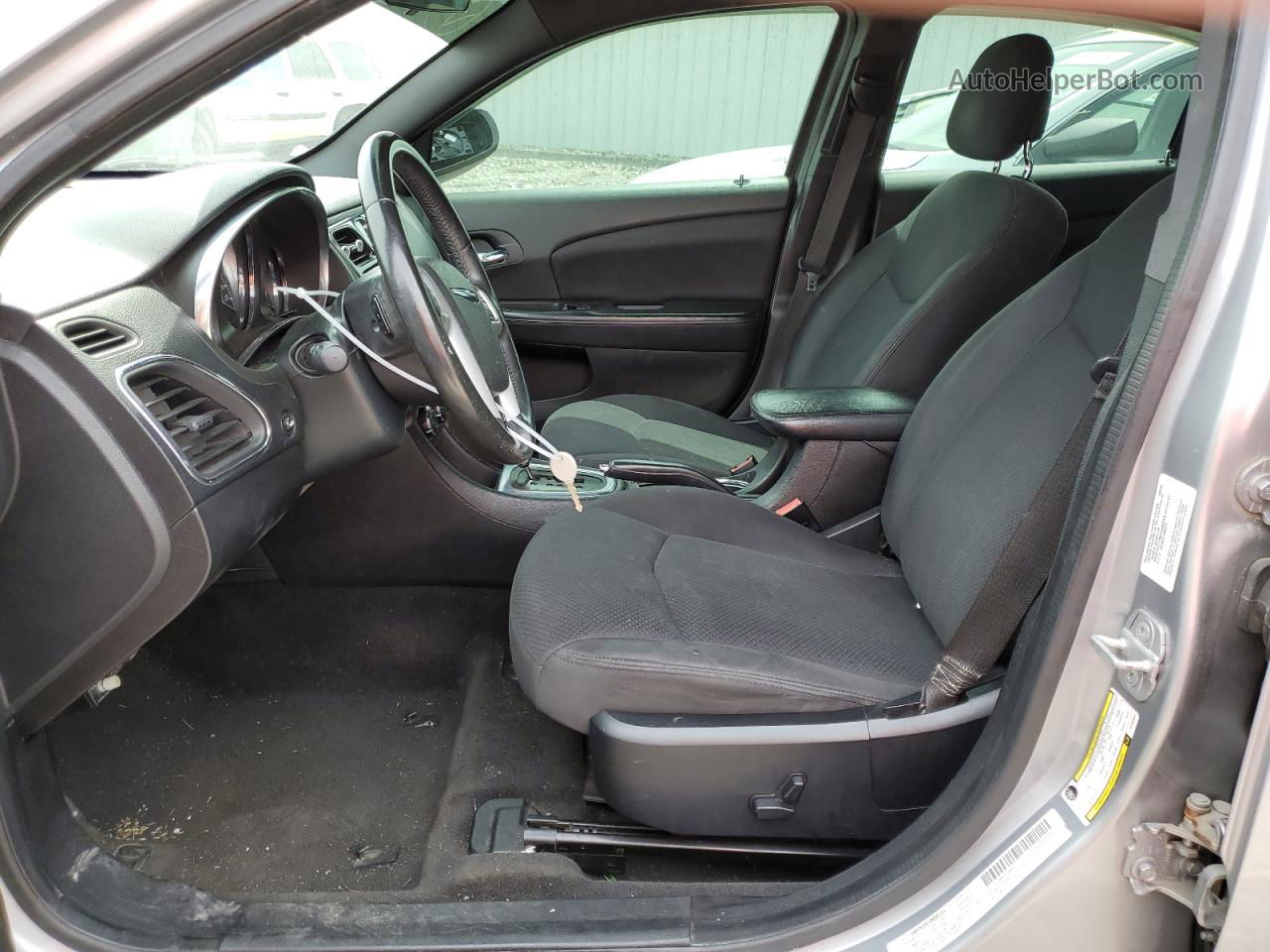 2014 Chrysler 200 Touring Gray vin: 1C3CCBBG5EN105898