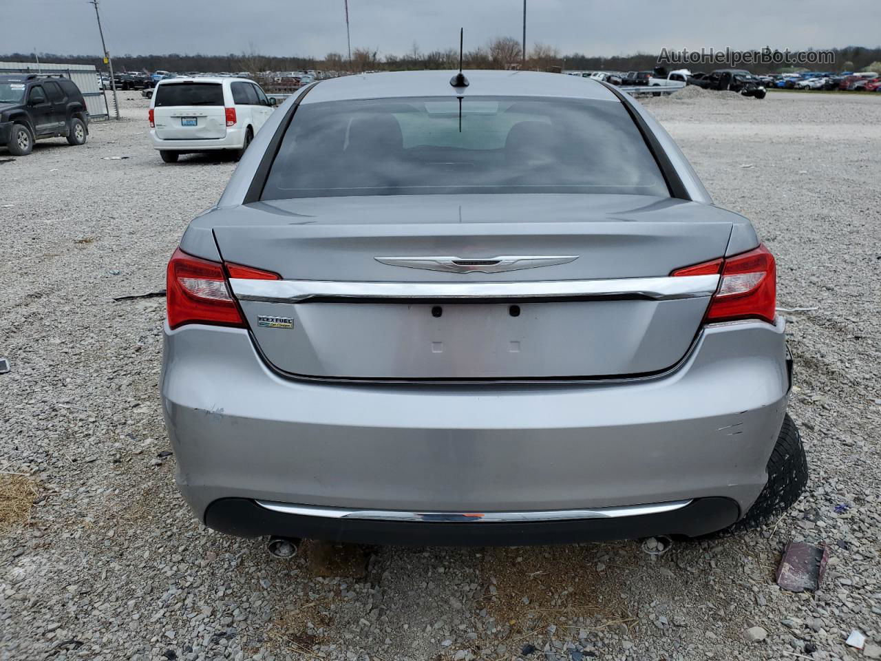 2014 Chrysler 200 Touring Gray vin: 1C3CCBBG5EN105898
