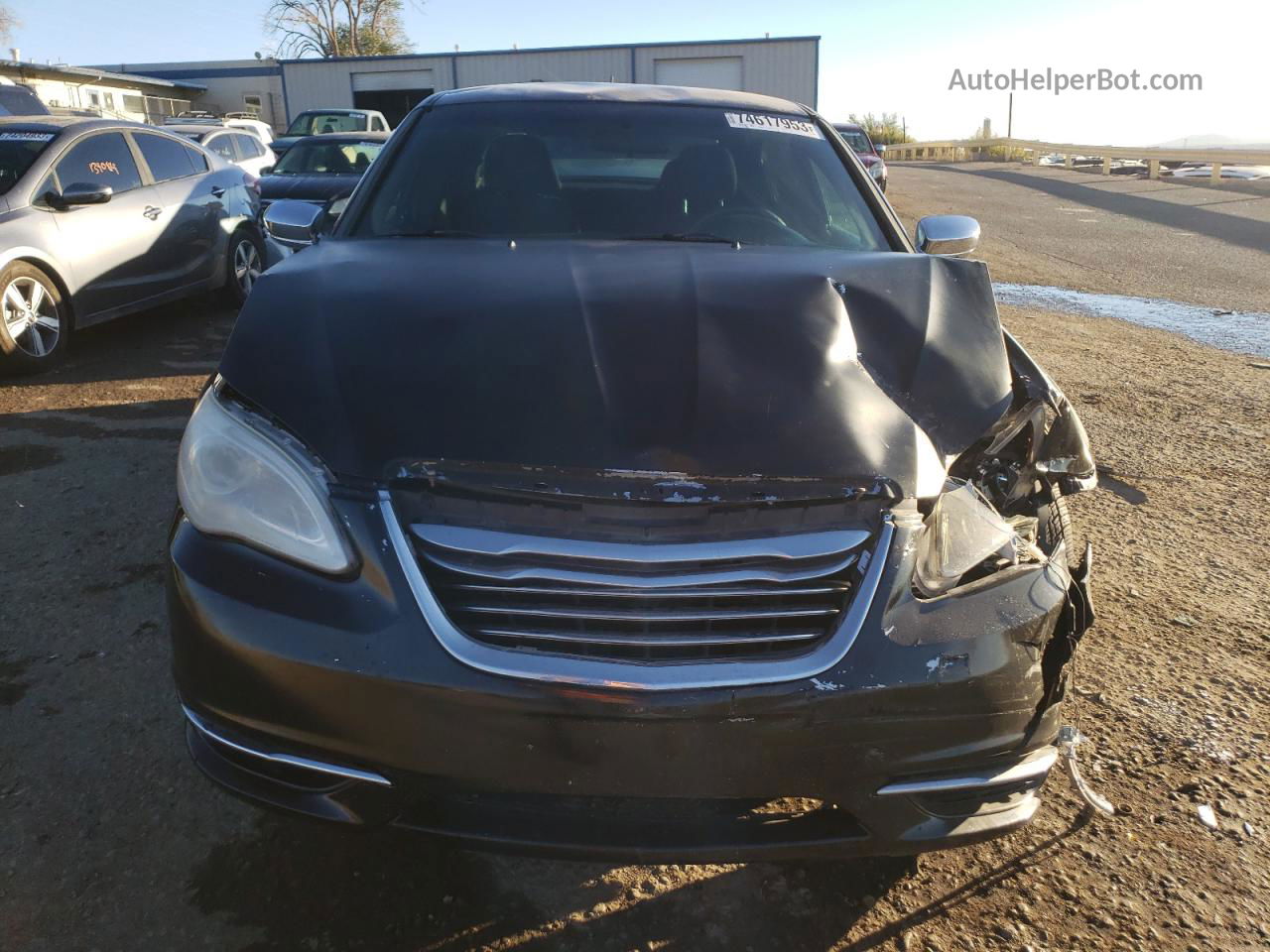 2014 Chrysler 200 Touring Black vin: 1C3CCBBG7EN106650