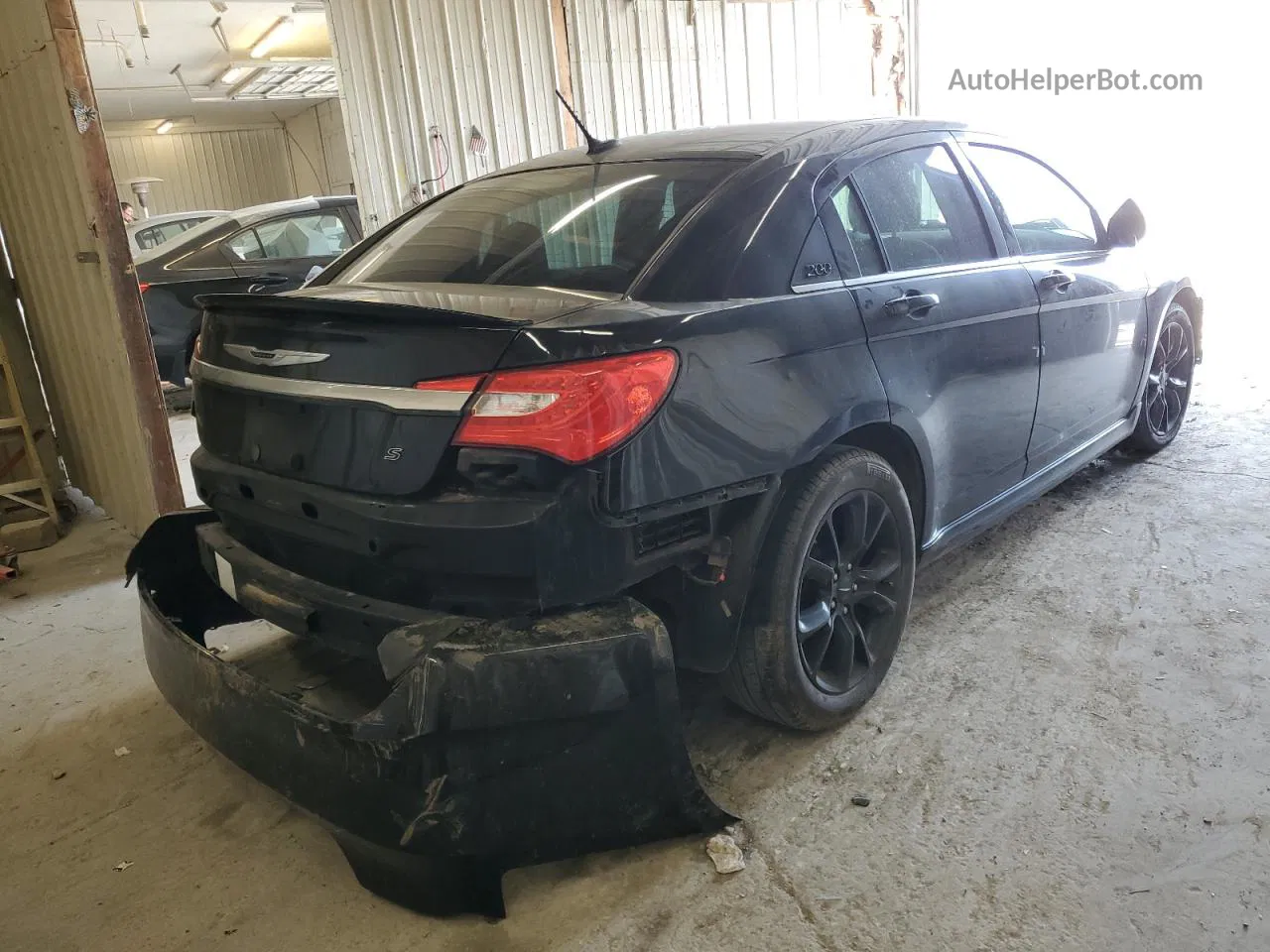 2014 Chrysler 200 Touring Black vin: 1C3CCBBG7EN172096