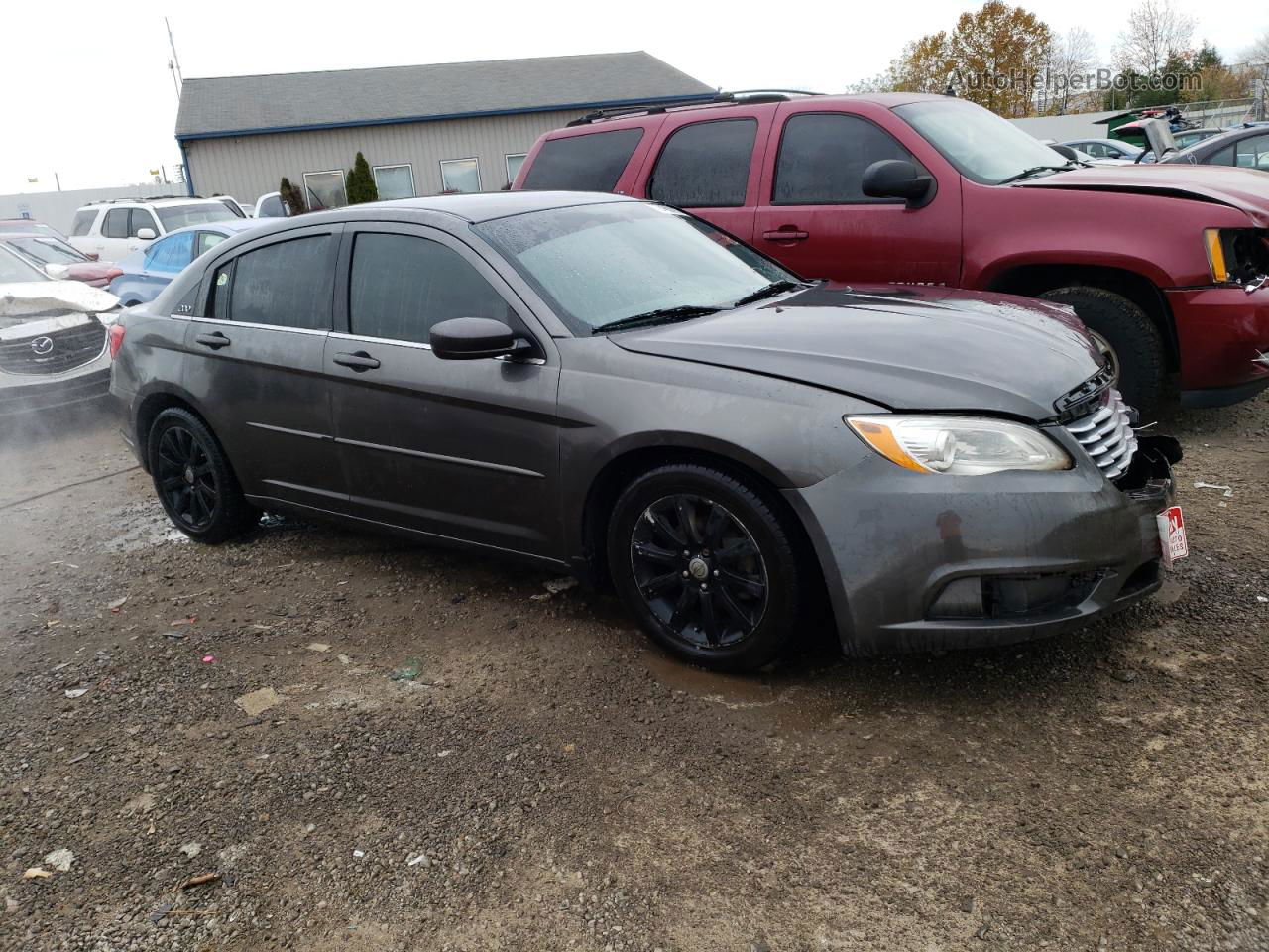 2014 Chrysler 200 Touring Charcoal vin: 1C3CCBBG7EN204495