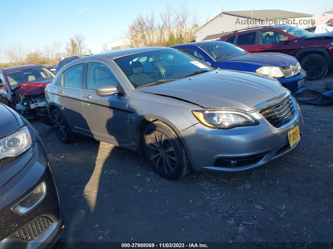 2014 Chrysler 200 Touring Серый vin: 1C3CCBBG8EN118550