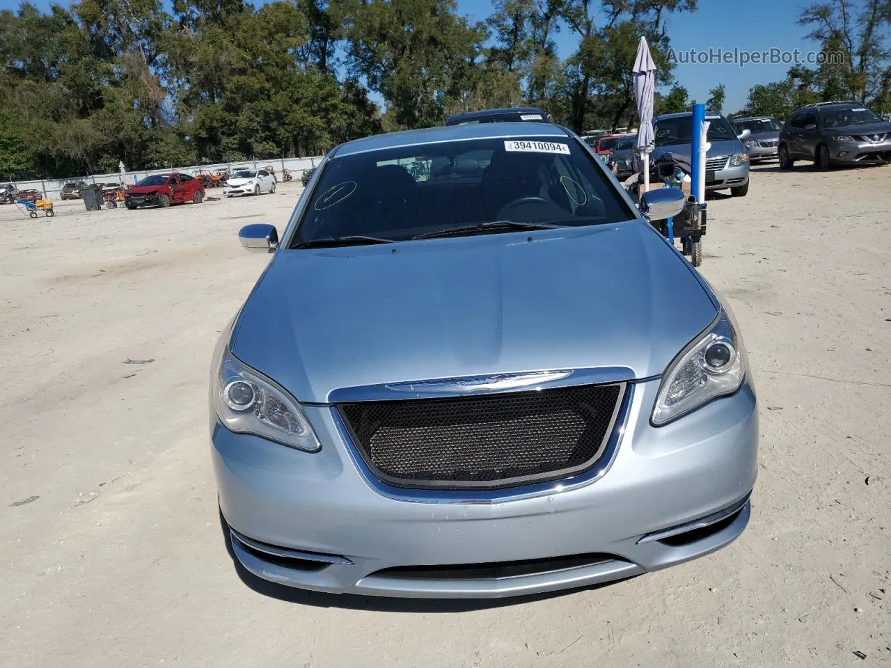 2014 Chrysler 200 Touring Blue vin: 1C3CCBBG8EN119553