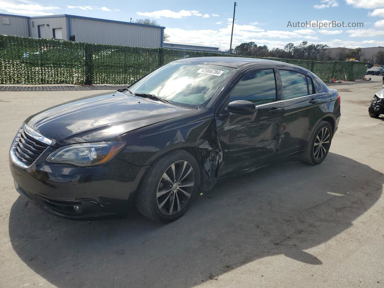 2014 Chrysler 200 Touring Black vin: 1C3CCBBG9EN107220