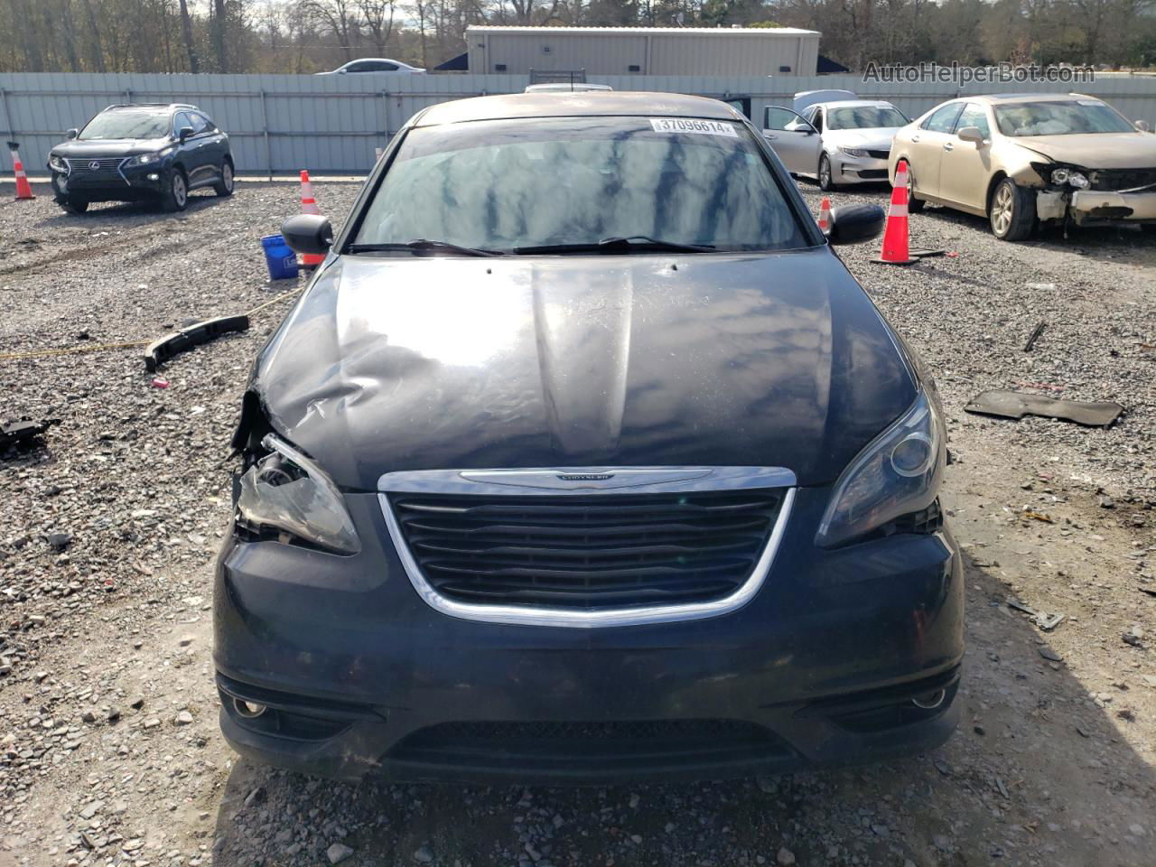 2014 Chrysler 200 Touring Черный vin: 1C3CCBBG9EN132246