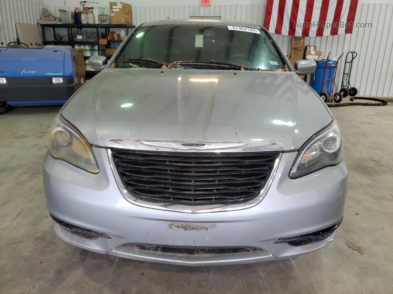 2014 Chrysler 200 Limited Silver vin: 1C3CCBCG0EN103491