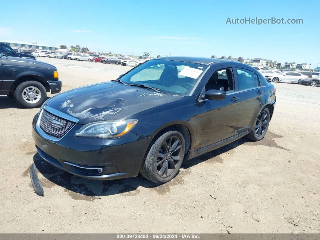 2014 Chrysler 200 Limited Black vin: 1C3CCBCG0EN176909