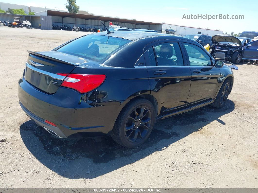 2014 Chrysler 200 Limited Black vin: 1C3CCBCG0EN176909