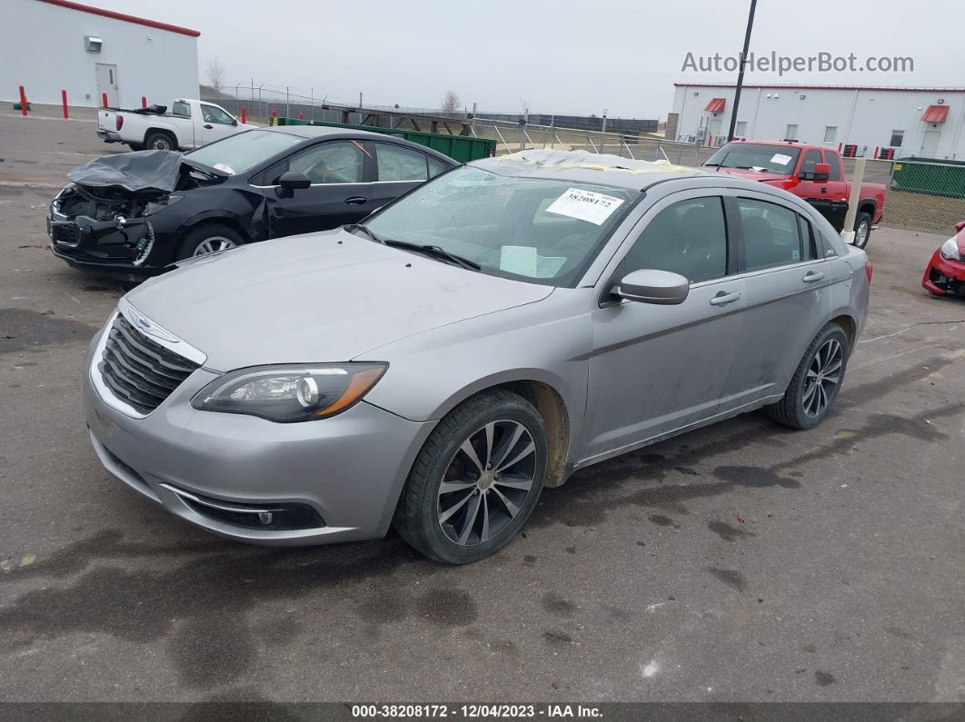 2014 Chrysler 200 Limited Серый vin: 1C3CCBCG0EN192866