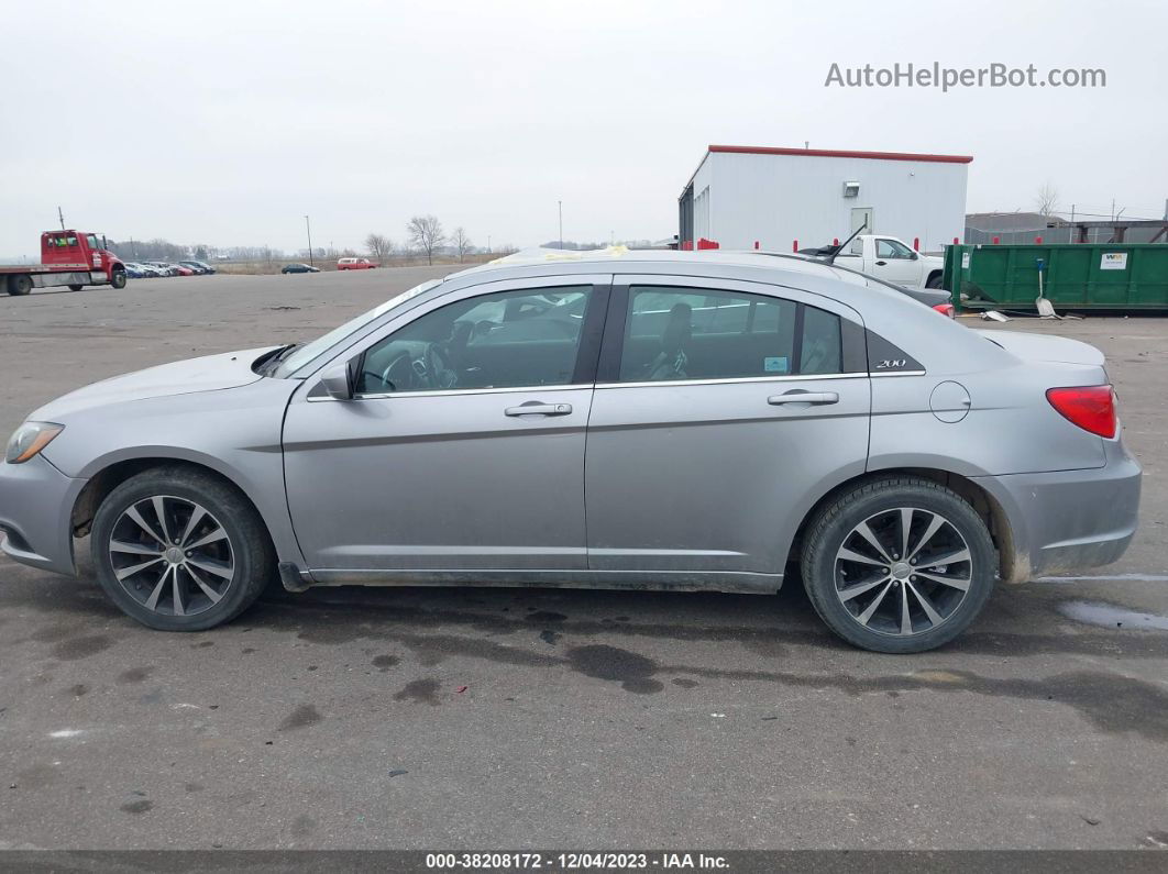 2014 Chrysler 200 Limited Серый vin: 1C3CCBCG0EN192866