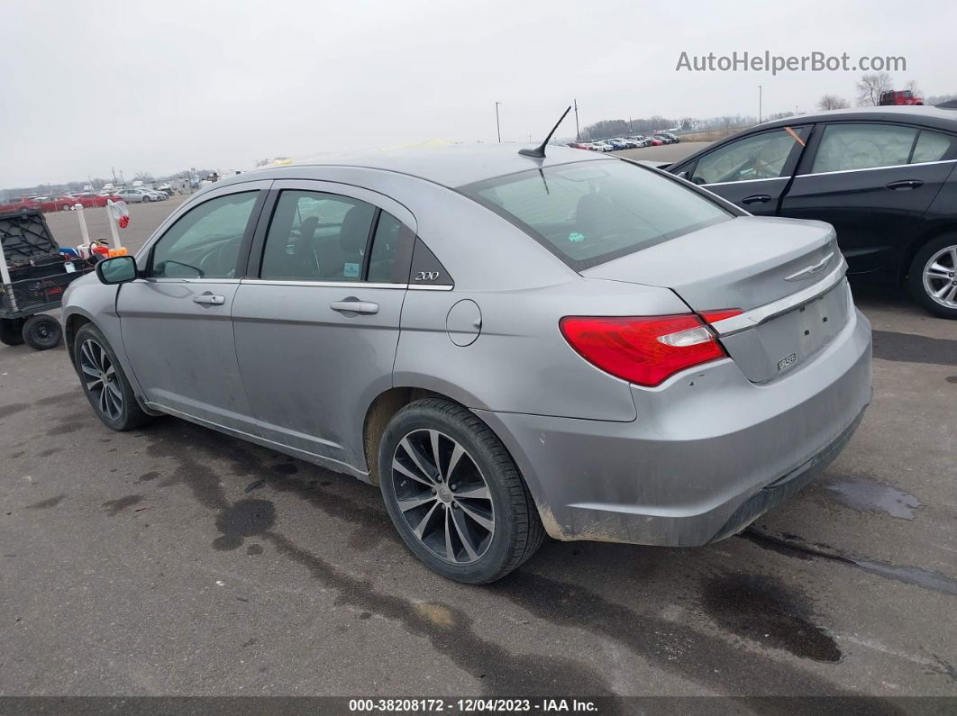 2014 Chrysler 200 Limited Серый vin: 1C3CCBCG0EN192866