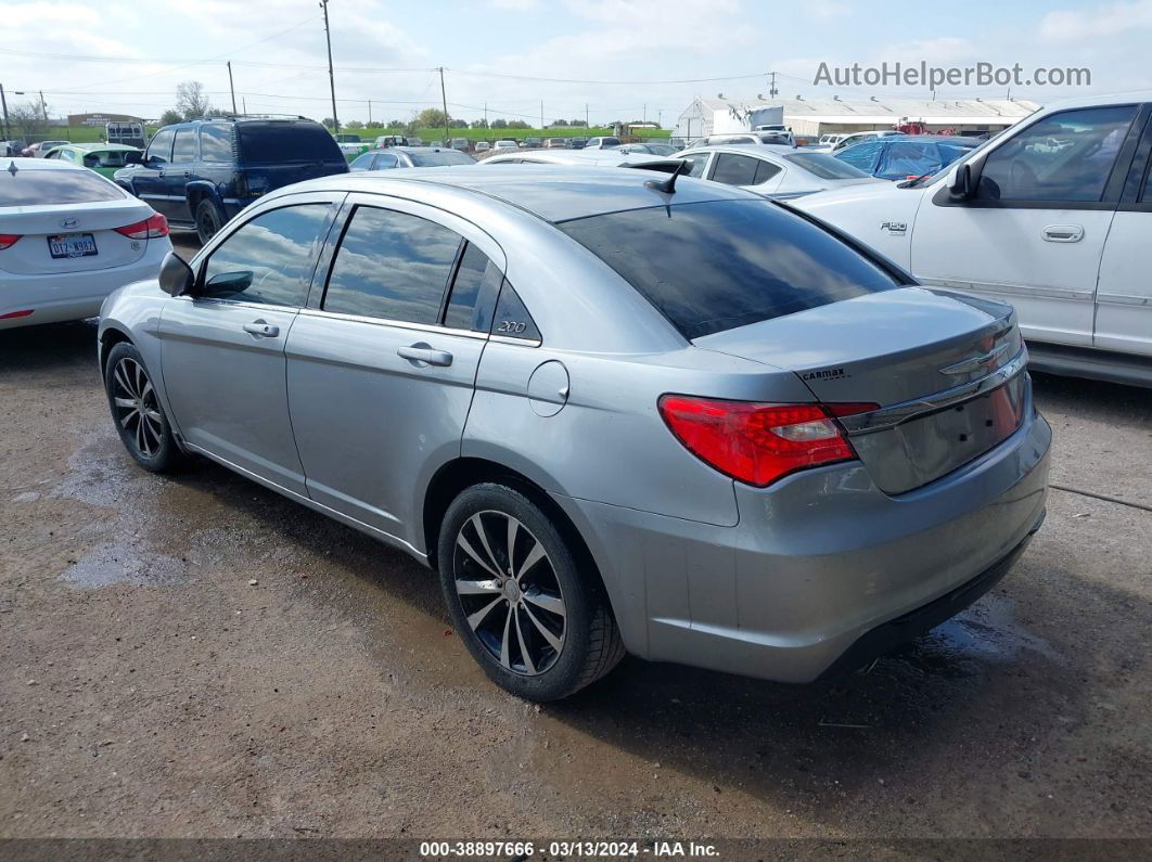 2014 Chrysler 200 Limited Gray vin: 1C3CCBCG1EN135592