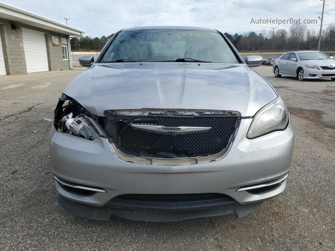 2014 Chrysler 200 Limited Silver vin: 1C3CCBCG1EN164851