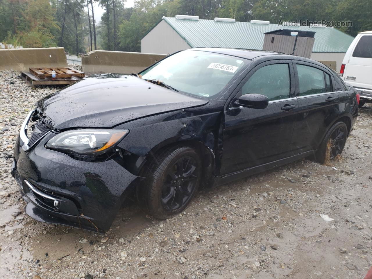 2014 Chrysler 200 Limited Black vin: 1C3CCBCG1EN179169