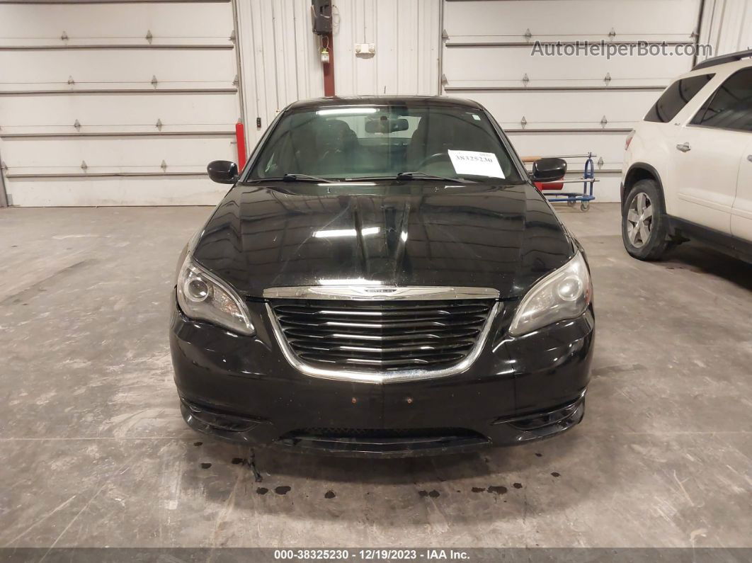 2014 Chrysler 200 Limited Черный vin: 1C3CCBCG2EN135827