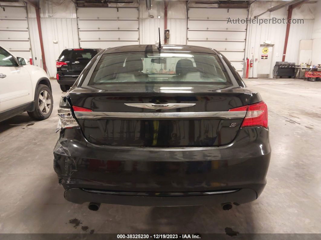 2014 Chrysler 200 Limited Черный vin: 1C3CCBCG2EN135827