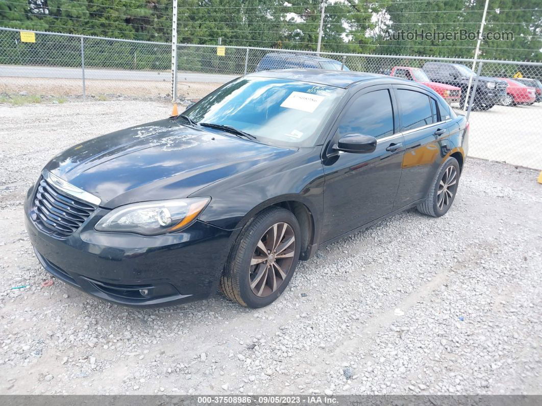 2014 Chrysler 200 Limited Black vin: 1C3CCBCG3EN103467