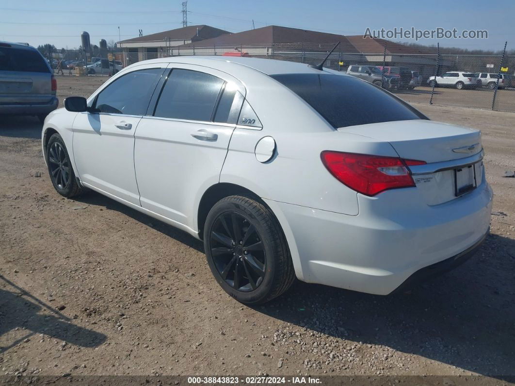 2014 Chrysler 200 Limited White vin: 1C3CCBCG3EN120558