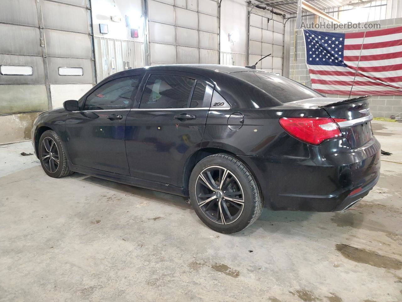 2014 Chrysler 200 Limited Black vin: 1C3CCBCG3EN164995