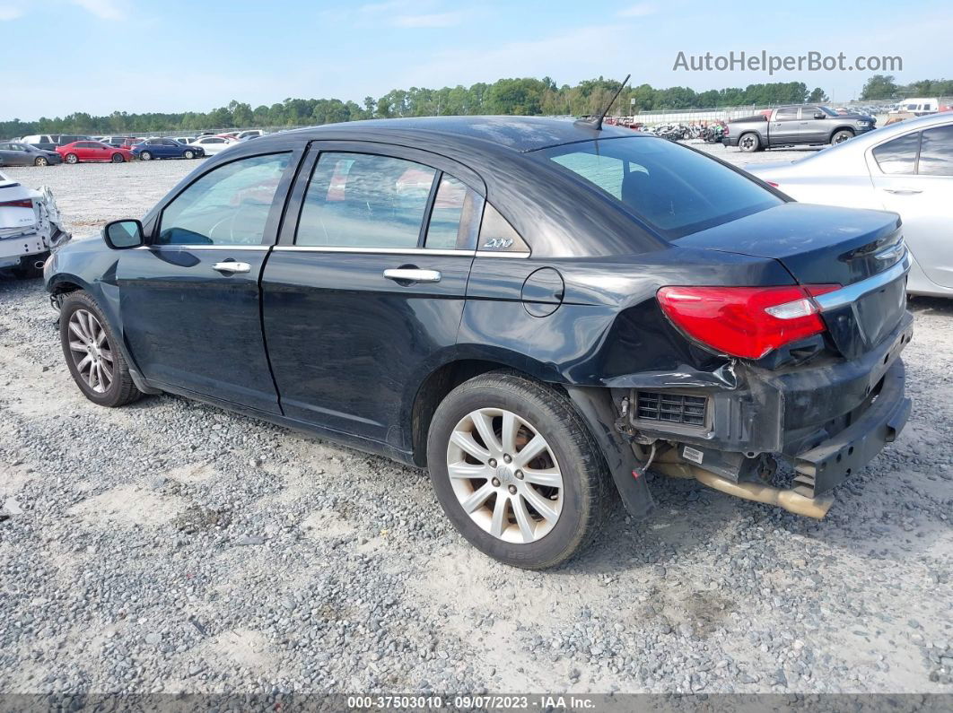 2014 Chrysler 200 Limited Black vin: 1C3CCBCG4EN135912