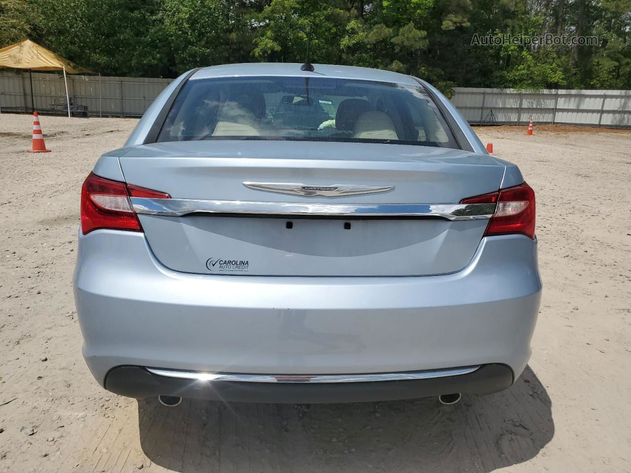 2014 Chrysler 200 Limited Blue vin: 1C3CCBCG4EN156467