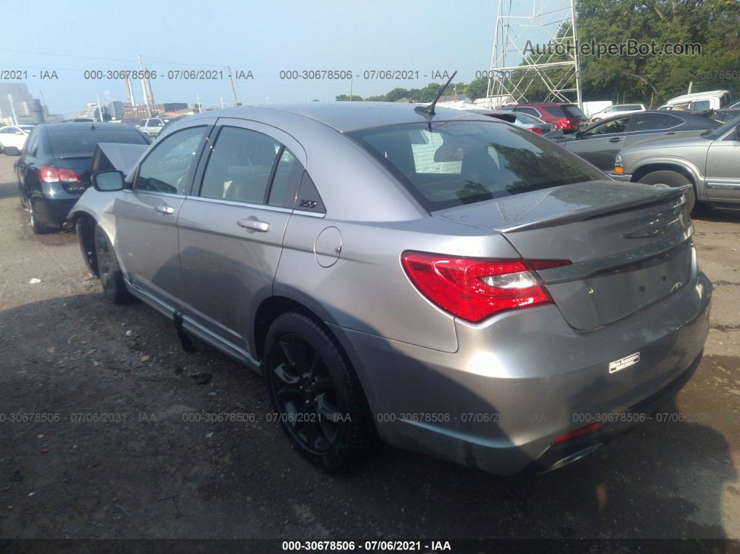 2014 Chrysler 200 Limited Серебряный vin: 1C3CCBCG5EN179479