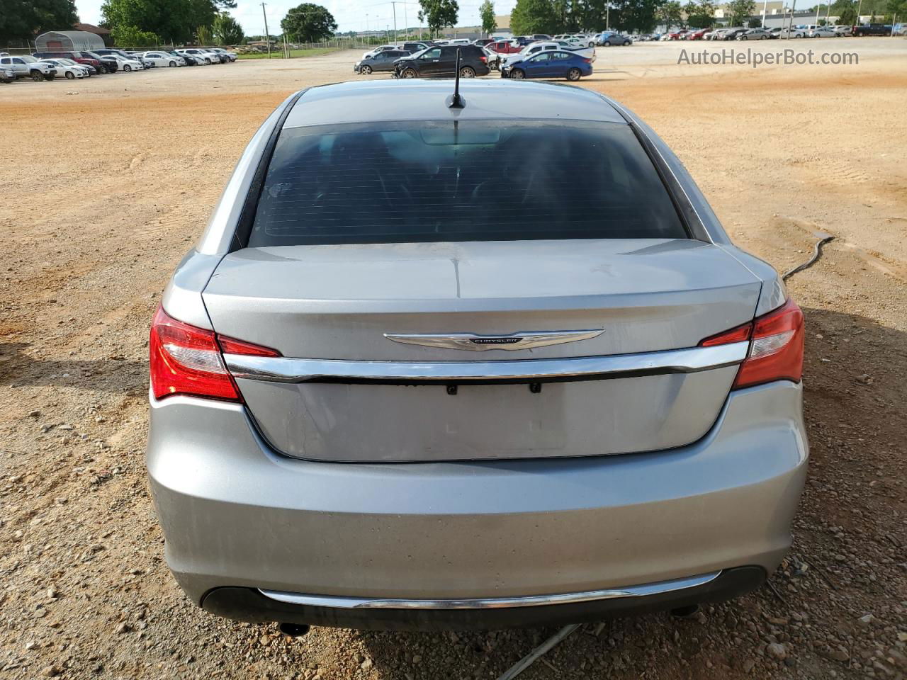 2014 Chrysler 200 Limited Silver vin: 1C3CCBCG5EN185539